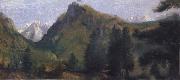 Arthur Bowen Davies Mountain Beloved of Spring oil painting